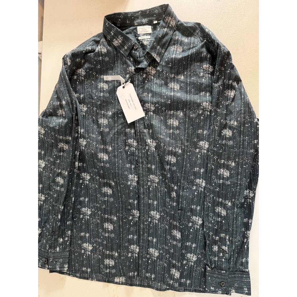 7 Diamonds Men's XL Long Sleeve Button Up Casual Shirt RN 101880